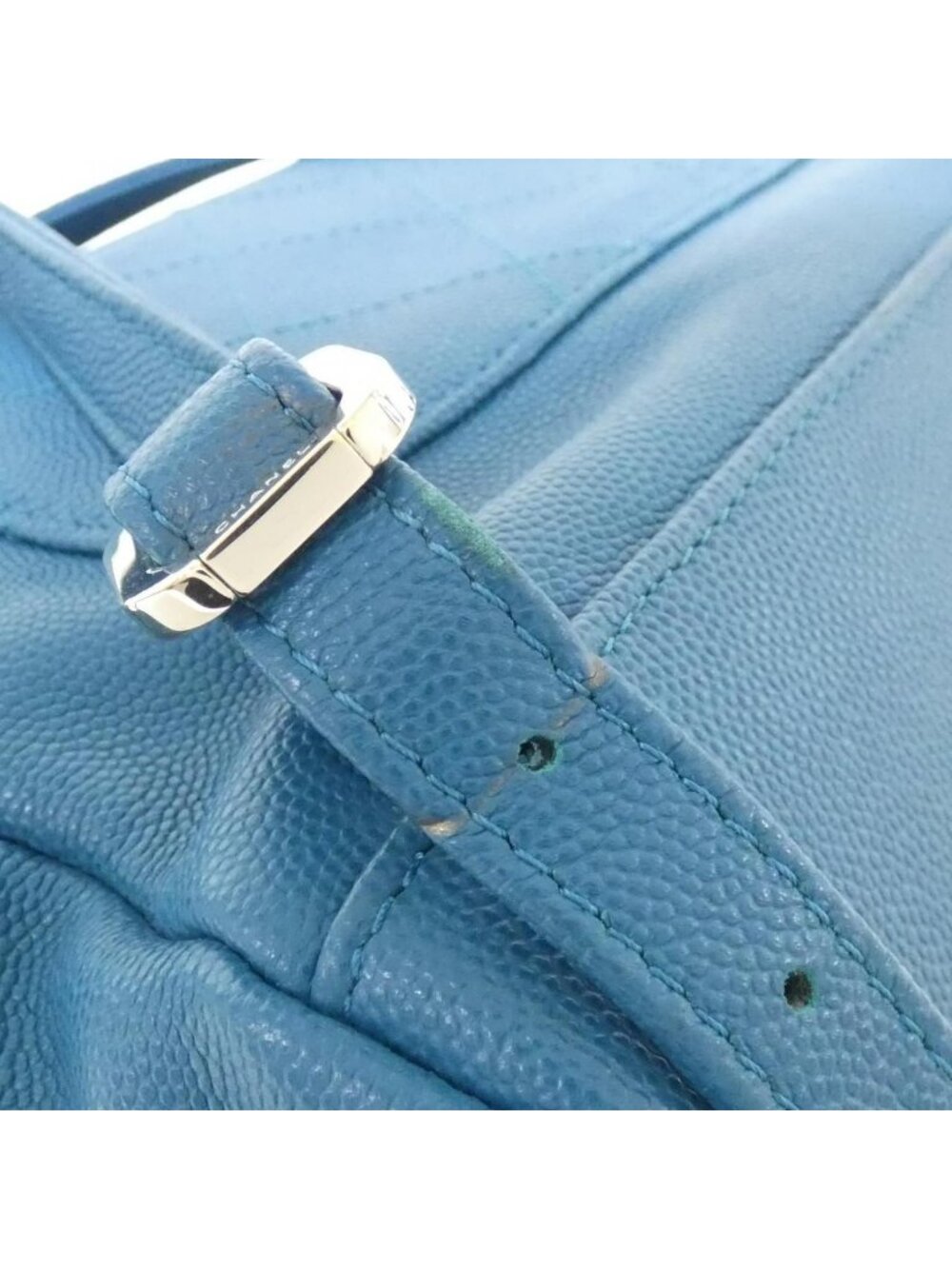 Chanel Backpack Blue - Picture 6 of 9